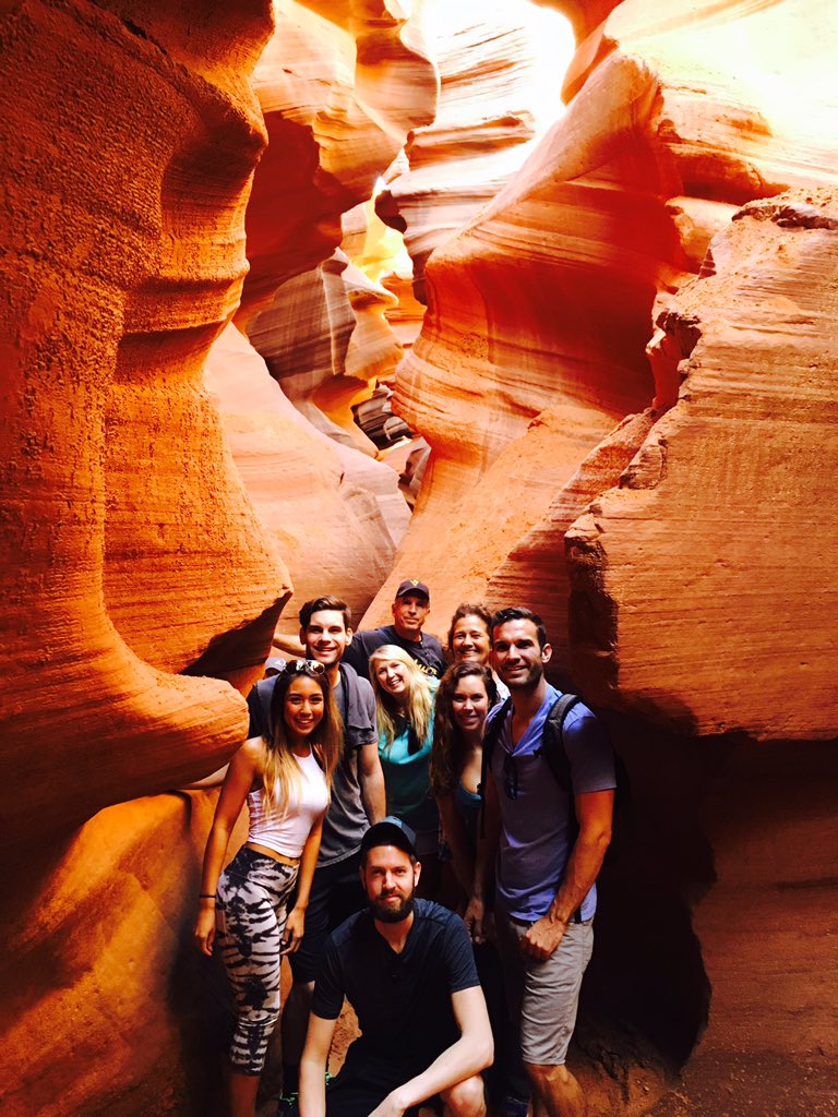 CoatandColors's tweet photo. Enjoying our time in Page AZ. Thanks to the Olandars. #antelopecanyon https://t.co/6hczbd0UZr