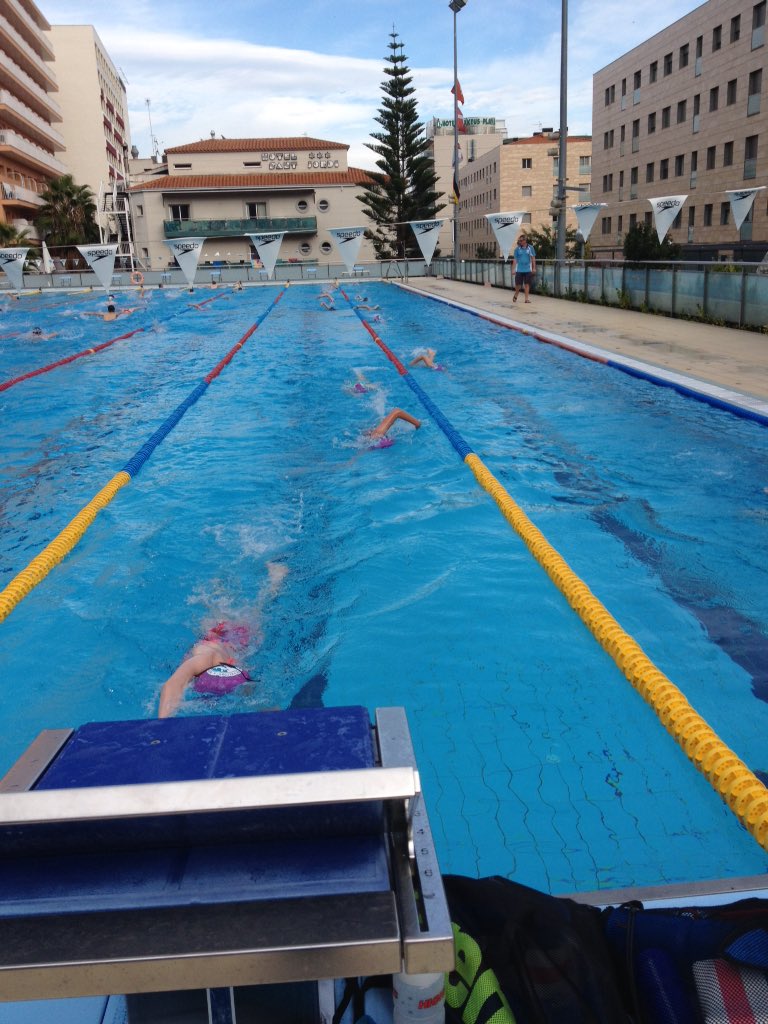 Arrived safely, fed, watered and happy.  First session of the week underway.