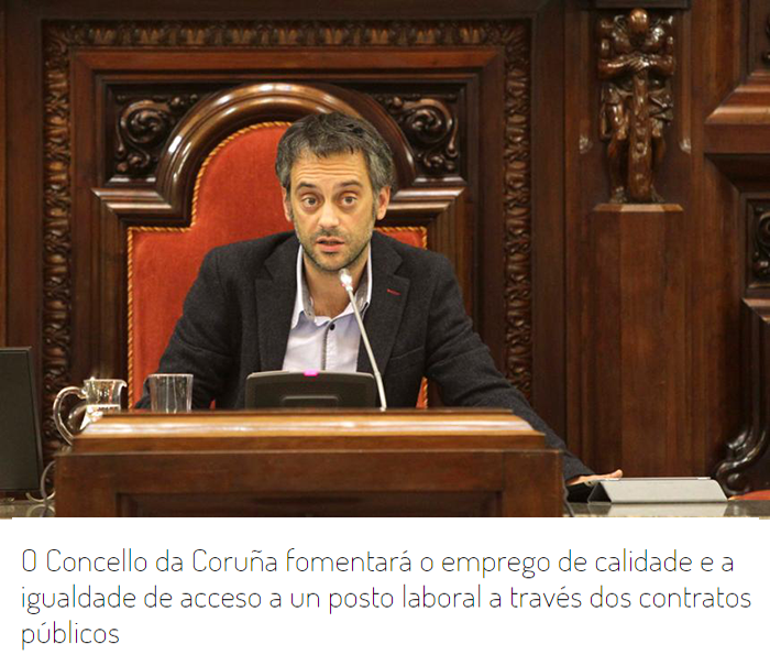 PodemosCoruna's tweet image. A Coruña, onde a igualdade é o denominador común da política de emprego #OrgulloDeCidade