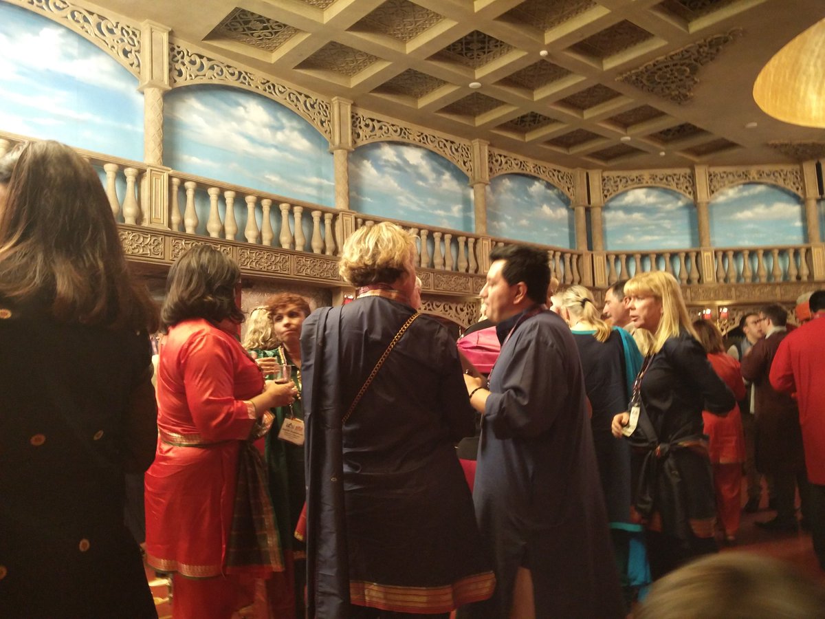 CandidIndia's tweet photo. SITE awards Gala Dinner at @KingdomOfDreams #siteconference15 https://t.co/V3F3TrP9ah