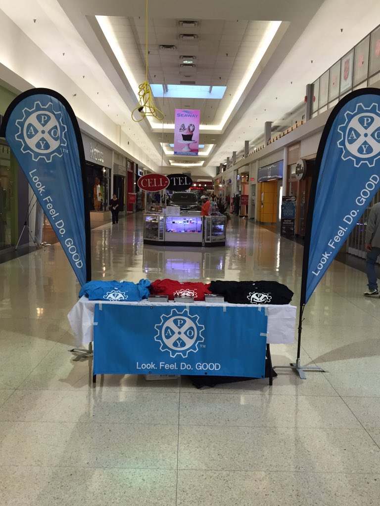 PYAOCycling's tweet photo. Up and running at the PYAO Mall #welland #Niagara #shopping #seawaymall #stopby https://t.co/AjEzAKUjc5