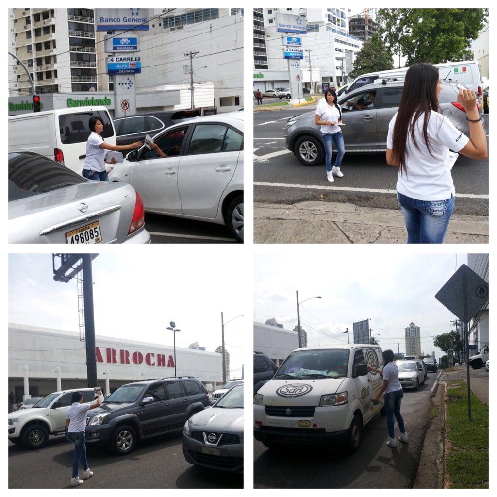 PrintInk_Panama's tweet photo. Volanteo para @hondapanama con nuestras azafatas promocionando lo nuevo que trae Honda para ti. #volanteos #azafatas https://t.co/3vSwTAMAQG