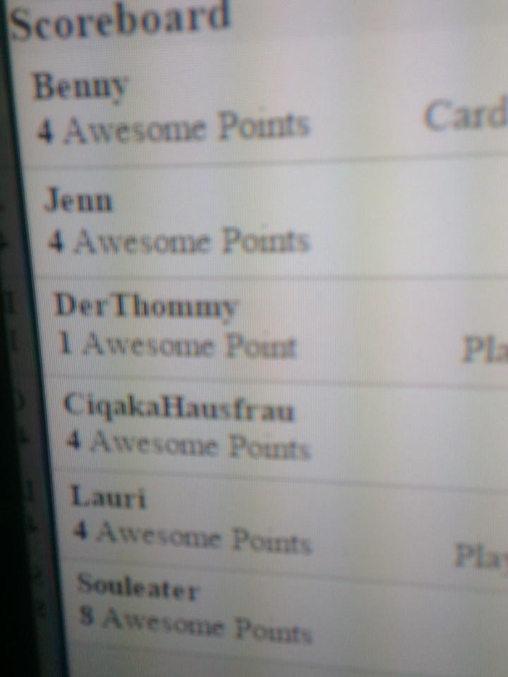 ThommyLP's tweet photo. Ich bin glaube viel zu Nett und zu Sinnvoll für Card Against Humanity 😱😂😂😂😂
#BadPoints #ZuHohesNiveau https://t.co/ef61fP2FDj