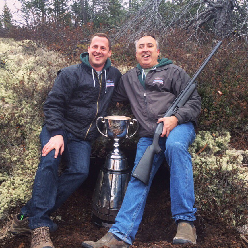 phelicopters's tweet photo. The boys get busy up in Churchill guarding the Grey Cup from the big white bears ❄️ || #Churchill #Manitoba #GreyCup https://t.co/C1QY7VK7rB