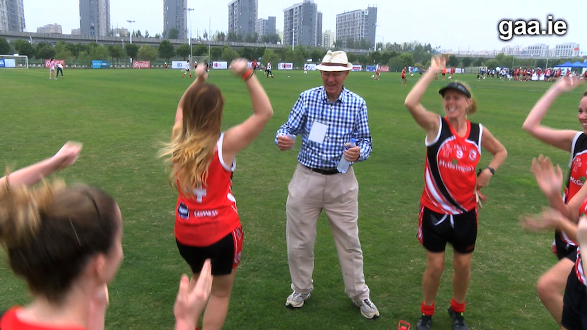 officialgaa's tweet photo. VIDEO: Watch our Day1 round-up of the first games played at @FEXCOAGG 2015 in China » https://t.co/9378C2FE9w #GAA https://t.co/tGMSzy47B2
