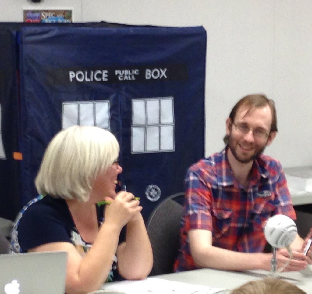 Doctor_Teeth's tweet image. At @seenandheardyeg&apos;s #yegpodcast meetup. @KarenUnland&apos;s interviews with @soupytoasterson &amp;amp; @DanicaHere were great!