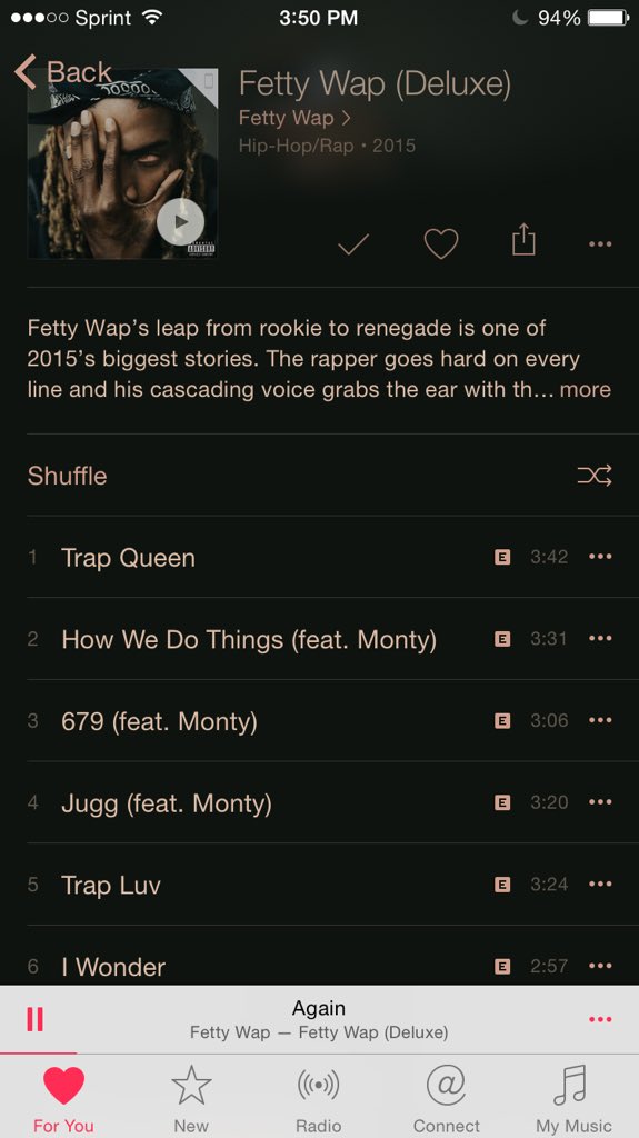 IamJamesJagger's tweet photo. Got that Fetty Wap album tho 👌🏽 https://t.co/hCKZntf84T