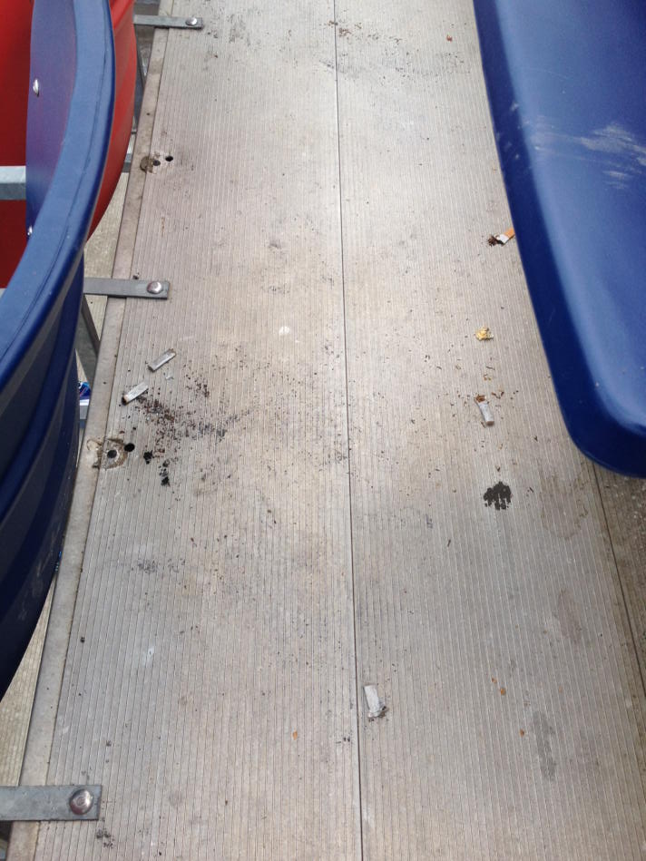 GohlkeJeremy's tweet photo. @talladegasuperspdwy this is what we had to smell during the whole race in the Birmingham tower. #whitetrash https://t.co/t0wVWMLpRz