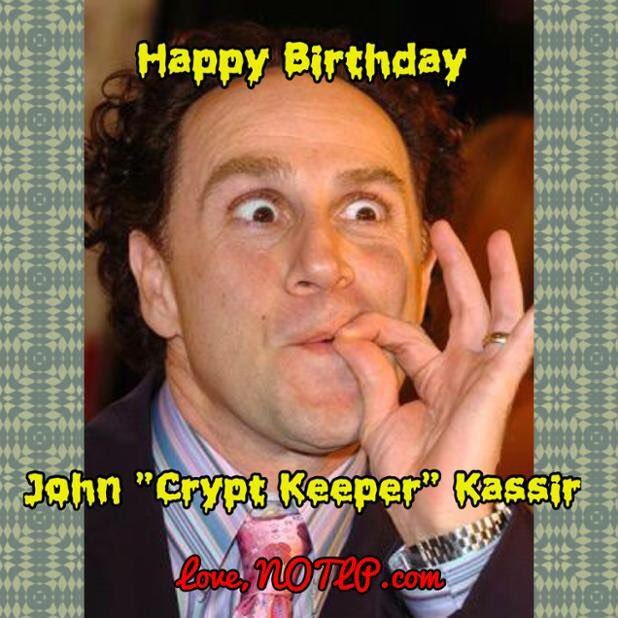 Love this man. Happy birthday, John Kassir!   