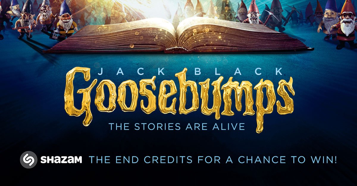 Unlock exclusive #GoosebumpsMovie content with the <a href="/Shazam/">Shazam</a> app! - sot.ag/4tkm8