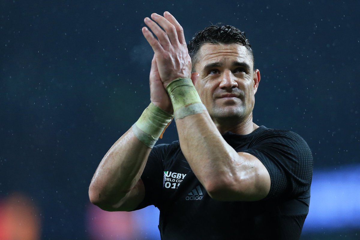 DanCarter's tweet photo. Thanks for all the support. Boks were awesome tonight but so happy to reach the final! #allblackeverything https://t.co/oh41kwsc5N