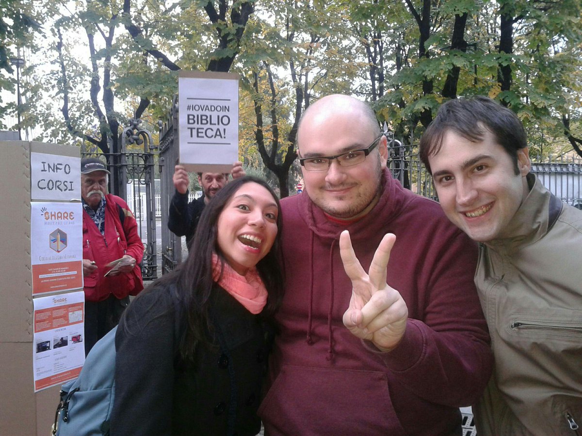Share_Maker's tweet photo. #iovadoinbiblio #sharemakerspace #cusanomilanino https://t.co/Eiv7CrqJby