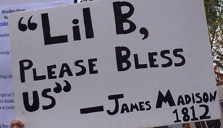 espn's tweet photo. For the first time ever, the crew visited James Madison.

@CollegeGameDay's best signs: https://t.co/Ti6hi2lpLA https://t.co/4tGWJIfrJ5