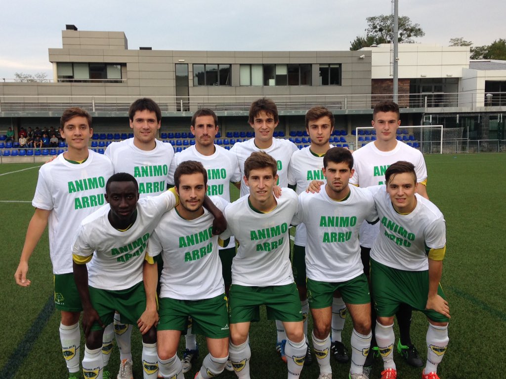 beriofutbol's tweet photo. Animo Arru! Te esperamos pronto en el verde https://t.co/mhMMBXXoCH