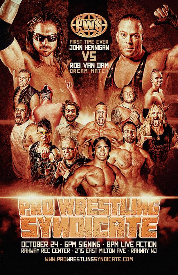 TDA PWS RAHWAY NJ:<a href="/TherealRVD/">Rob Van Dam</a> v <a href="/TheRealMorrison/">John Morrison</a>;TV Champ @HouseOfCPayne;<a href="/TdsAugustWright/">TDS August Wright</a> @BokaraPWS @BowensPWS&amp;MORE