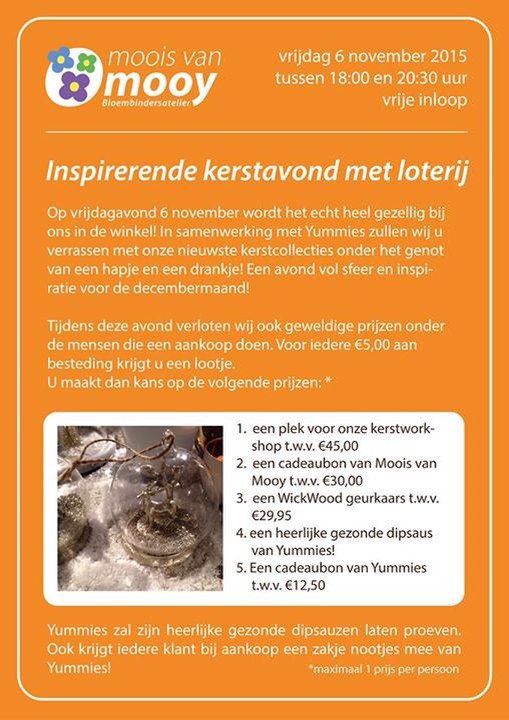 U komt toch ook?!
