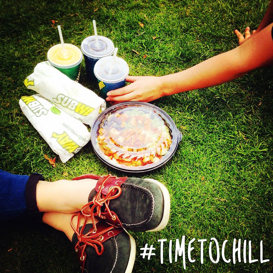 Are you chilling this weekend? Want some food, we can help! #subway #liverpool #timetochill