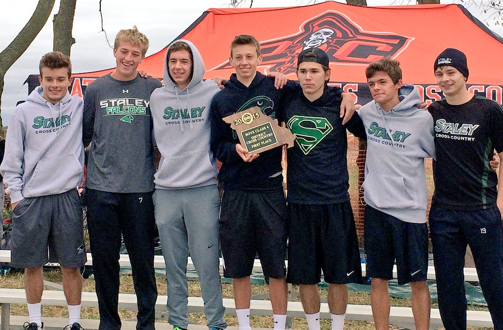 ElishaBears's tweet photo. Staley Boys El Champion....And Girls take 2nd!!! #staleycross #kindafast @Falcontrackxc @SHSFalcons https://t.co/VYTUw5jwUG