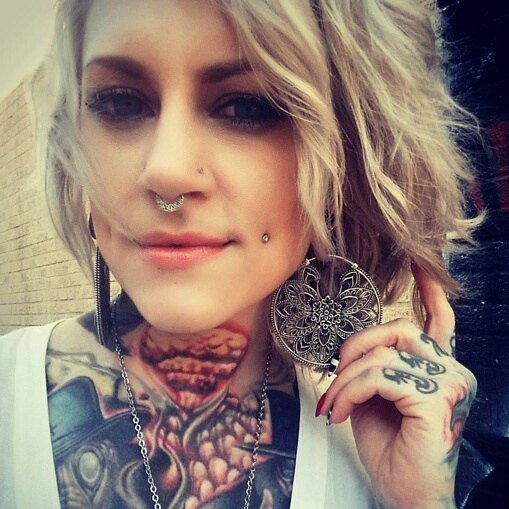 MayaJewelry's tweet photo. @camfornow of 23rd Sreet Body Piercing in OKC is a dream in the Undulate earrings. #safepi… https://t.co/p1cgV63ZRs https://t.co/NhgN8BkNSb