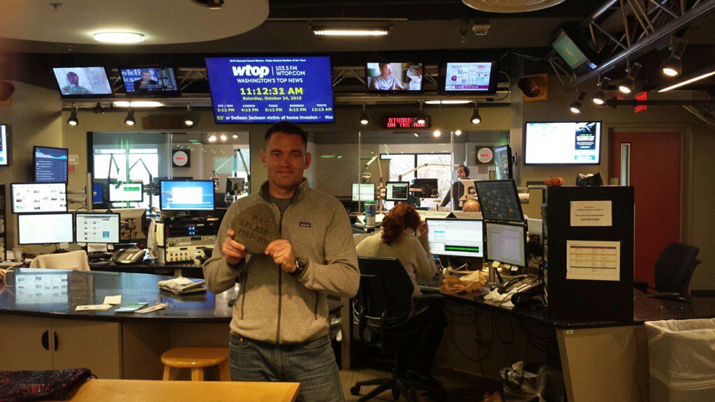 8thstpr's tweet photo. David Cote talks about @SummitProjectME w @WTOP leading to #MarineCorpsMarathon2015 https://t.co/yIp4RnL4bk