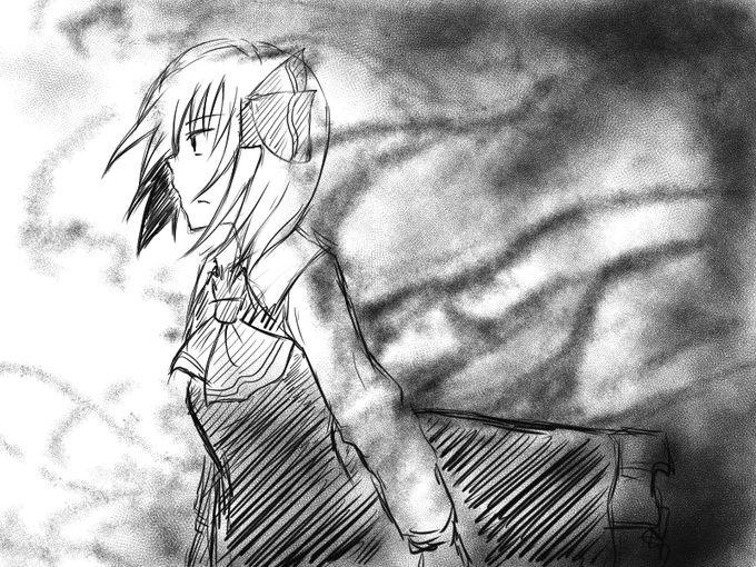 落書き
ルーミア覚え描き 
