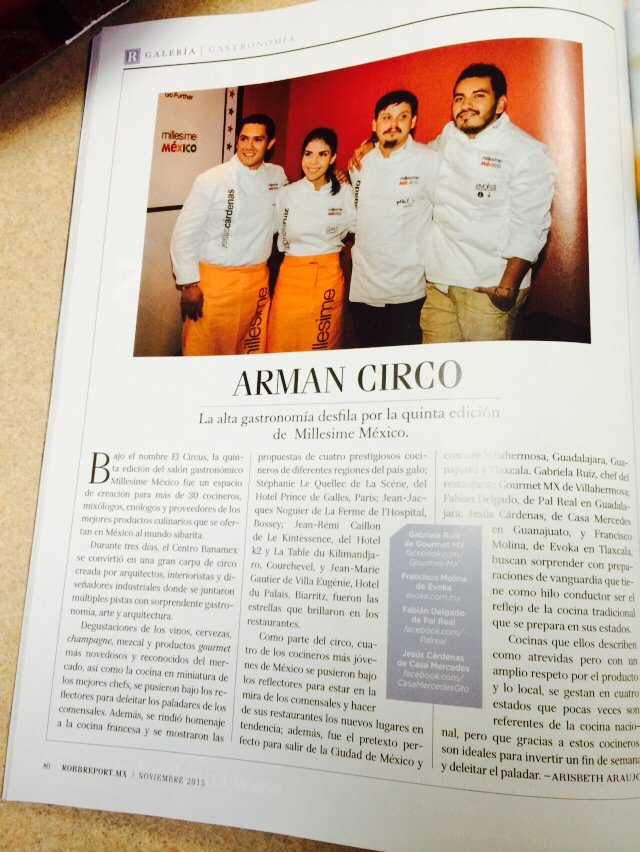 En esta edicion de @RobbReportMx se habla del "Circus" <a href="/MillesimeMexico/">MillesimeMéxico</a> #LoveMyJob