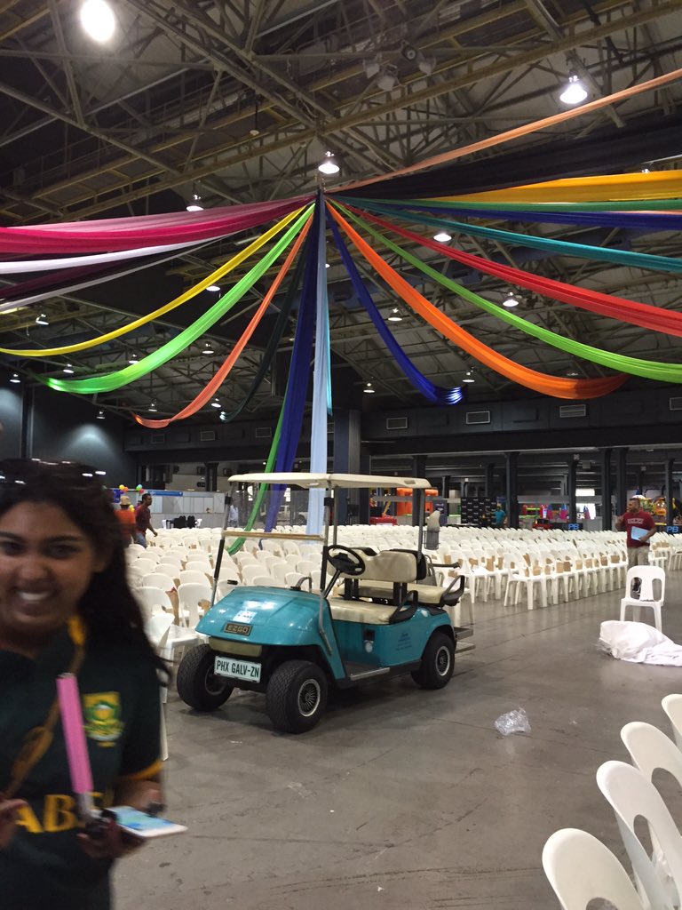 AvaStarr's tweet photo. #ibvchildrensvipday set up. Exhibition Center Durban https://t.co/DZEl4zQ75H