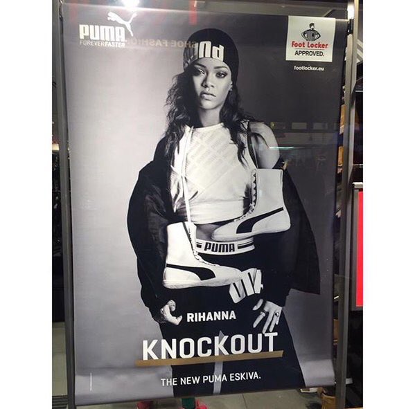 Rihanna Goes Platinum in New Puma Commercial + New Campaign Pic