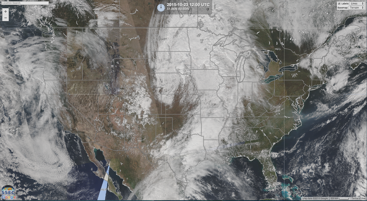 RussellDengel's tweet photo. #ConUS 10/23 #SuomiNPP #MODISTerra #TrueColor (TC) Composite https://t.co/TY8Ooeh6F3 #RealEarth™ @UWSSEC @UWCIMSS https://t.co/mCtgb1IqnH