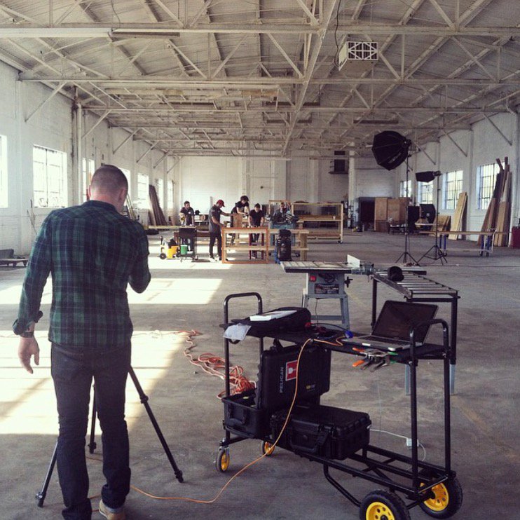The good people of <a href="/CincinnatiMag/">Cincinnati Magazine</a> stopped by our new workshop location. Can’t wait to see next month’s issue!