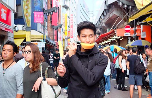 itshapapp's tweet photo. today's top destination post goes out to @push_dj gettin' silly in #UenoStation! 🍌🍈 Found @itshapapp #worldwide https://t.co/FJaCcjmjVD