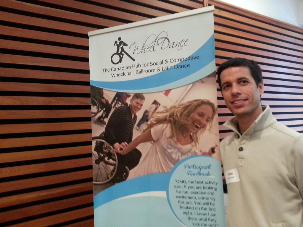 SocietyofShare's tweet photo. Speaking with Chen from #WheelDance about the importance of #volunteerism &amp; #communityhealth @VolunteerTO #YouthExpo https://t.co/k8oeNug4Cf