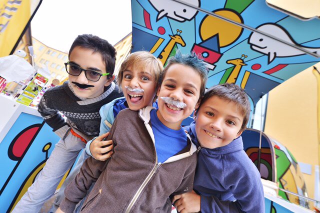 ReplyCode4Kids's tweet photo. Ed ecco com'è andata la seconda giornata di #replycodeforkids con @FASTWEB alla #BCM15!Alla prossima! https://t.co/F8NUiv42yu