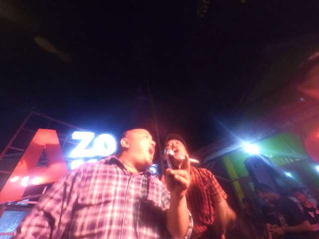 Fat Bastard <a href="/Perimbas/">Perimbas Jack</a> @sondy_sonatha ... Ms Wiwik the DrunkenSka <a href="/JackpotCafe/">Jackpot Cafe</a> #AZoneSalatiga2015 #ska #skinheads