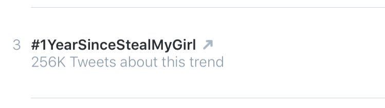 AussieUkUpdates's tweet photo. #1YearSinceStealMyGirl is currently trending worldwide! 
#EMABiggestFans1D -k⛅️ https://t.co/c1dSRu8JUA