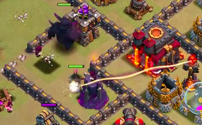 ClashofClans's tweet photo. M.E.G.A.P.E.K.K.A. strategy by the Clash team was a success 😁✌️#ClashCon #TrollAttack https://t.co/tiw6mPy9YN