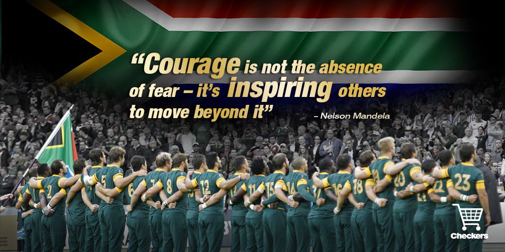 CheckersSA's tweet photo. Well done to the Springboks on a valiant effort against a formidable team, South Africa is proud of you! #RWC2015 https://t.co/vyU6WxLrGw