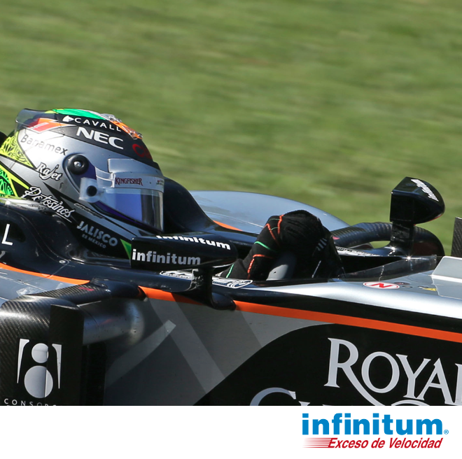 infinitum's tweet photo. .@SChecoPerez está listo para competir a #ExcesoDeVelocidad en la Gran Carrera en México. ¡Apóyalo #EnInF1nitum! https://t.co/cAY5HZjHIL