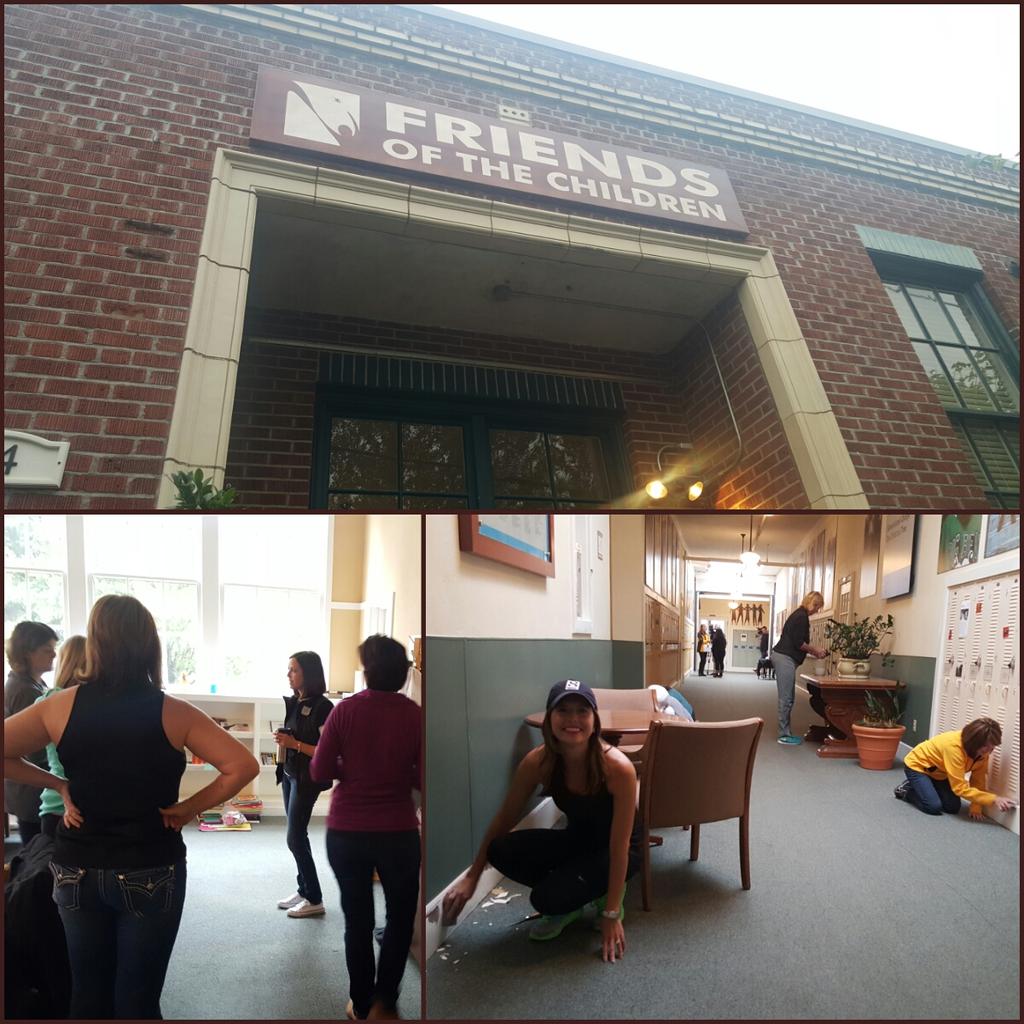 CassidyQuinn's tweet image. It's #MDDay, &amp;amp; we're helping make @FriendsPDX more welcoming! @NinaMehlhaf &amp;amp; @LauralPorter hard at work! @KGWNews