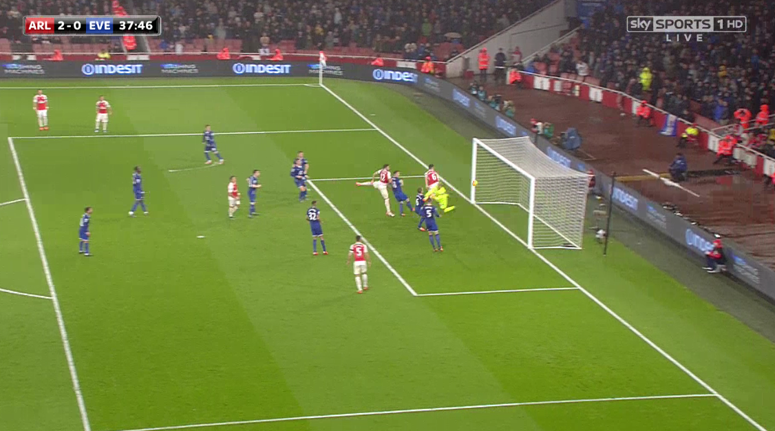 SkySportsPL's tweet image. GOAL! Arsenal 2 - 0 Everton (Koscielny). Two in two minutes! Sky Sports 1. #SNF 

skysports.tv/nxUJh3