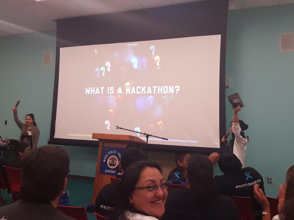 matikin9's tweet photo. :D @cybercodetwins #SouthLAHackDay https://t.co/ppmwtvuuZc