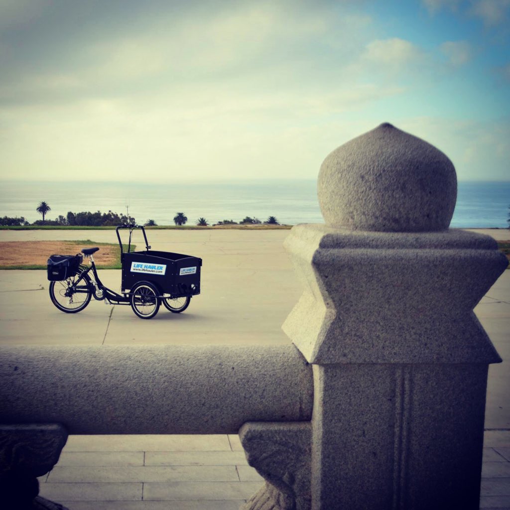 View from the Korean Friendship Bell in San Pedro #sanpedro #LifeHauler #bike #cycling #indiegogo #cargobike