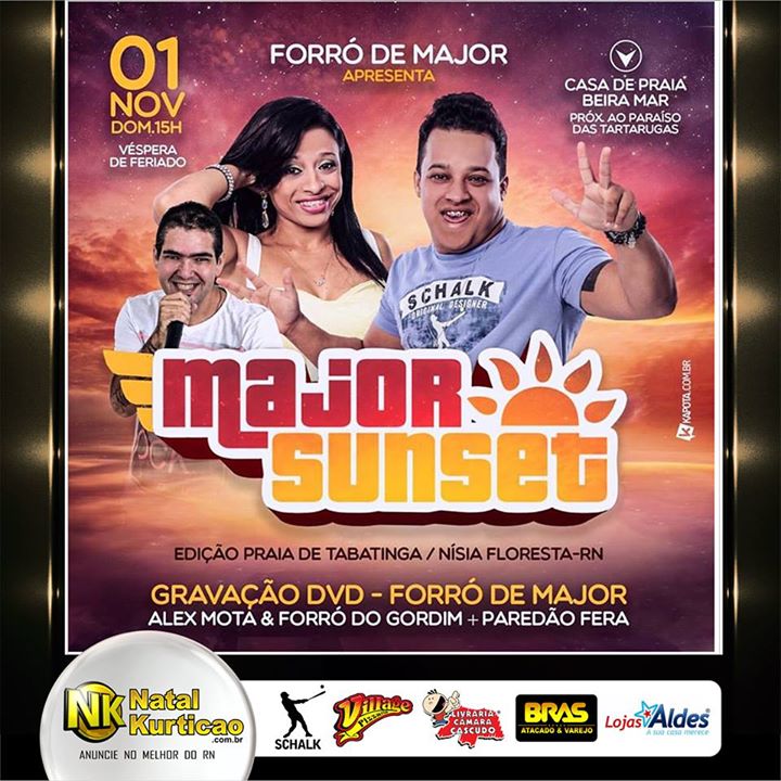 NatalKurticaoRN's tweet photo. #ForroDeMajor #Apresenta #MajorSunset #PraiaDeTabatinga #NisiaFloresta
#Cobertura #NatalKurticao https://t.co/7RnfukfS1Z