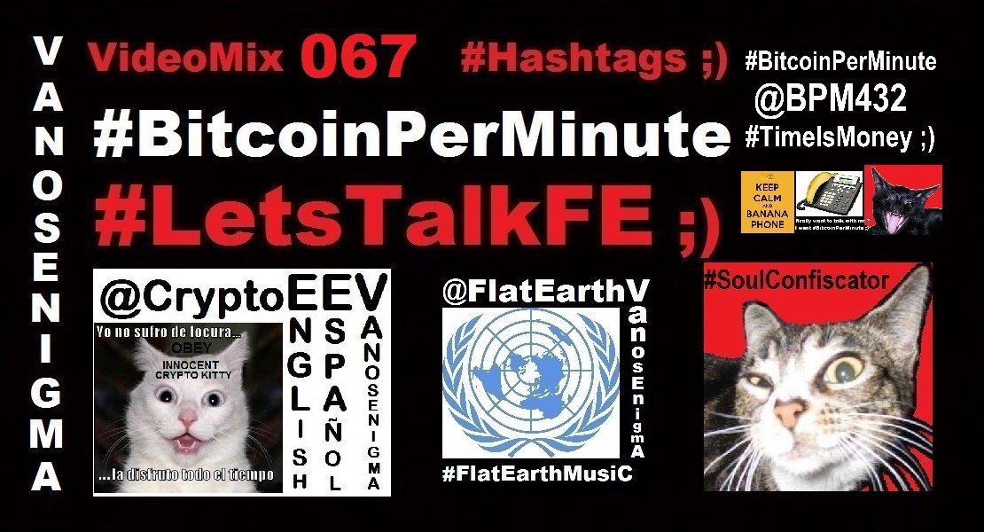 BitcoinMeetupV's tweet image. #VideoMix youtu.be/8ZpBZDyhUMw
#LetsTalkFE #BitcoinPerMinute #Streamium #Truth #FlatEarth #TierraPlana #Bitcoin