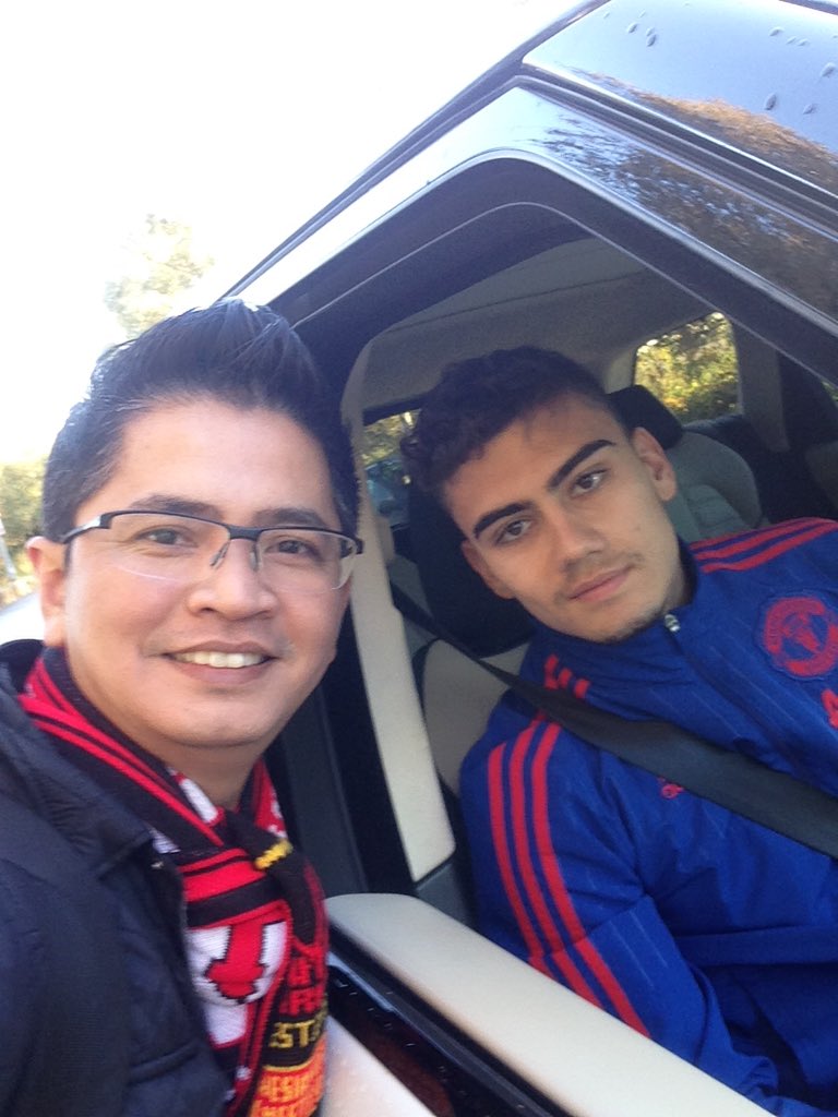 Meet <a href="/andrinhopereira/">Andreas Pereira</a> .... #utdarmy #tripderby #mutour