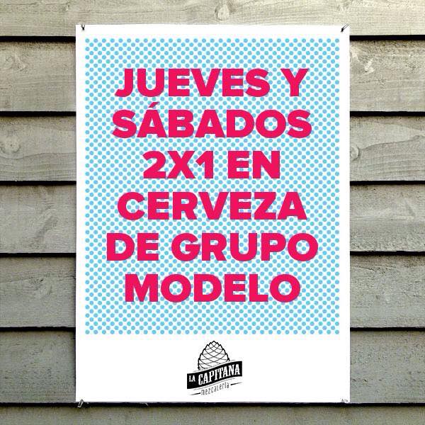 LaCapitana_Sat's tweet image. La Capitana ordena 2x1 en cerveza todo el sábado, ¿quién dice yo? @CdSatelite