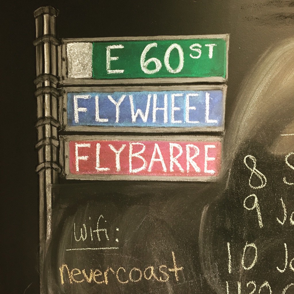 TroyAikman's tweet photo. After last night's dinner needed a good sweat @Flywheel! #nevercoast https://t.co/V5qjNx5Rwt