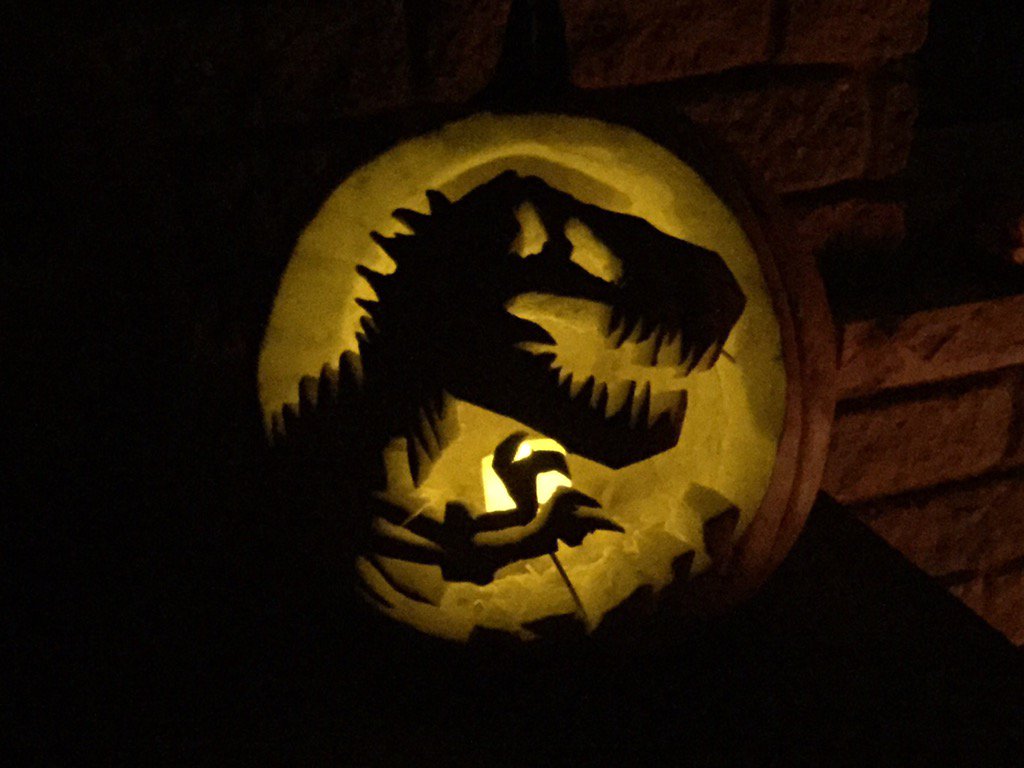 jurassic park pumpkin