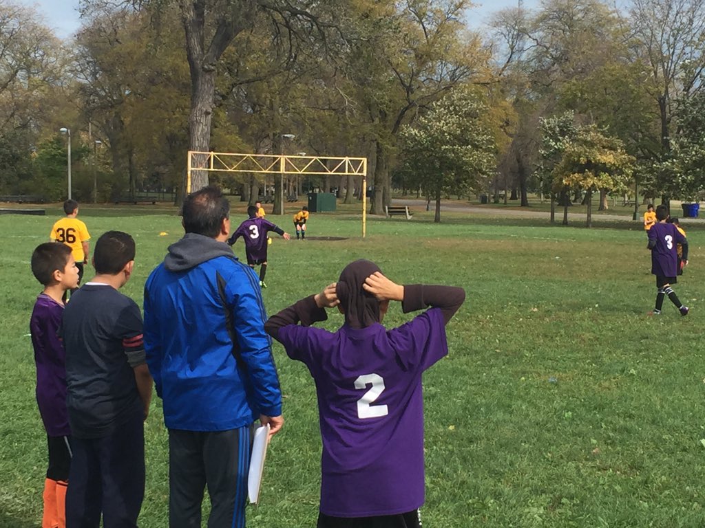 5th/6th grade boys soccer ended in a tie vs Marsh this afternoon along the lake. Great game!