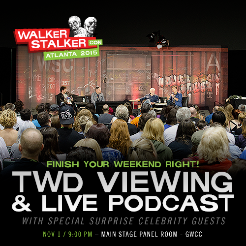 WalkrStalkrCon's tweet photo. ATLANTA! Finish your weekend right watching #TWD with your #WSCFamily &amp; celebrity guests! FREE &amp; open to ANYONE! https://t.co/jQjT5sm5Ea